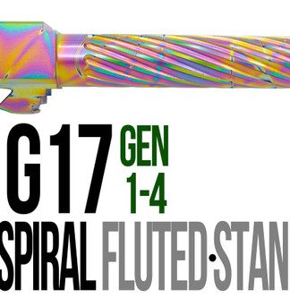 Fits Glock 17 9mm Match Straight Fluted Barrel Threaded in Python - Conway Hunting Supply | Firearms, Ammo & Gear