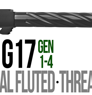 Fits Glock 19 9mm Gen 1-4 Thick Spiral Fluted Barrel Flush Fit in Chameleon - Conway Hunting Supply | Firearms, Ammo & Gear