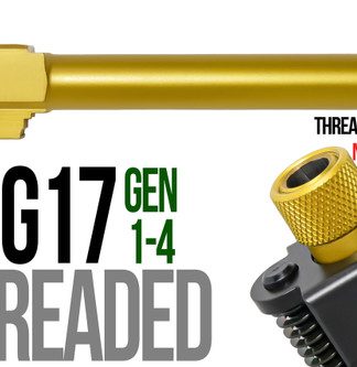 Fits Glock 19 9mm Match Barrel Threaded in Python - Conway Hunting Supply | Firearms, Ammo & Gear