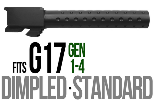 Fits Glock 17 9mm Match Straight Fluted Barrel in Black - Conway Hunting Supply | Firearms, Ammo & Gear