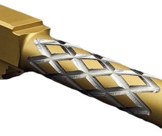 Fits Glock 19 9mm Match Coil Barrel 2 Tone in Gold - Conway Hunting Supply | Firearms, Ammo & Gear