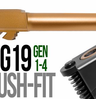 Fits Glock 17  9mm Match Barrel threaded in Copper - Conway Hunting Supply | Firearms, Ammo & Gear