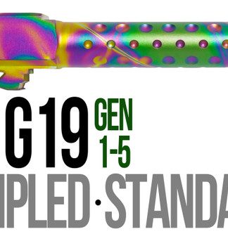 Fits Glock 19 9mm Match Straight Fluted Barrel in Python - Conway Hunting Supply | Firearms, Ammo & Gear
