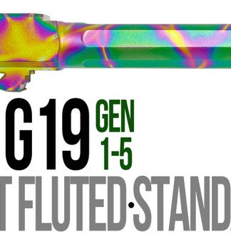 Fits Glock 17 9mm Flush Fit Barrel in Radio Active - Conway Hunting Supply | Firearms, Ammo & Gear