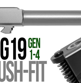 Fits Glock 19 9mm Match Straight Fluted Barrel Threaded - Conway Hunting Supply | Firearms, Ammo & Gear