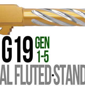 Fits Glock 19 9mm Thick Spiral Flush Fit Barrel in Chameleon - Conway Hunting Supply | Firearms, Ammo & Gear