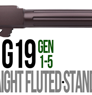 Fits Glock 17 9mm Match Straight Fluted Barrel in Plum - Conway Hunting Supply | Firearms, Ammo & Gear