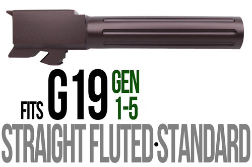 Fits Glock 17 9mm Match Straight Fluted Barrel in Plum - Conway Hunting Supply | Firearms, Ammo & Gear