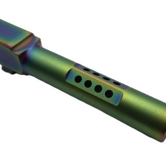 Fits Glock 17 9mm Match Thin Spiral Fluted Threaded Barrel  in Black - Conway Hunting Supply | Firearms, Ammo & Gear