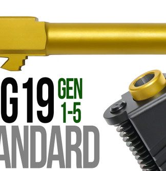 AR9 4.5" 9mm 9x19 1:10 1/2x28 Barrel 416 Stainless Steel Black - Conway Hunting Supply | Firearms, Ammo & Gear