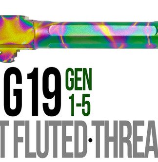 Fits Glock 19 9mm Match Straight Fluted Barrel Threaded in Python - Conway Hunting Supply | Firearms, Ammo & Gear