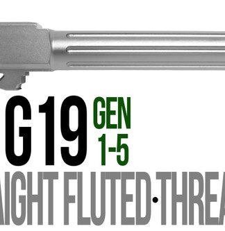 Fits Glock 19  9mm Match Barrel in Plum - Conway Hunting Supply | Firearms, Ammo & Gear