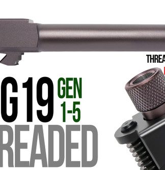 Fits Glock 17 9mm Match Grade Barrel Threaded in Chameleon - Conway Hunting Supply | Firearms, Ammo & Gear