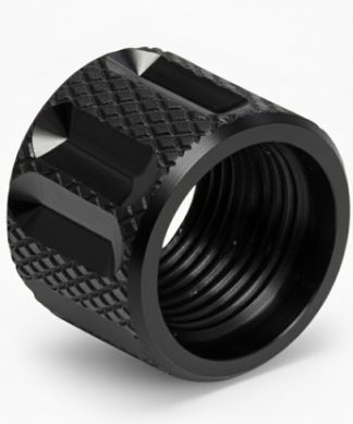 Thread Protector 1/2 x 28 (9mm & .357SIG Barrel) Knurled Straight Fluted in Gold - Conway Hunting Supply | Firearms, Ammo & Gear