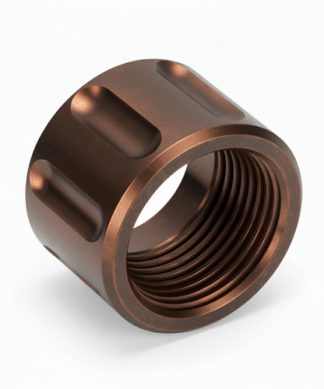 Thread Protector 1/2 x 28 (9mm & .357SIG Barrel) Straight Fluted in Radio Active Green - Conway Hunting Supply | Firearms, Ammo & Gear