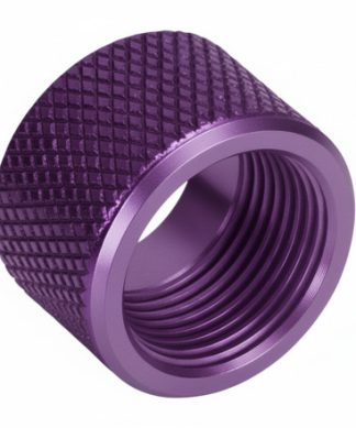 Thread Protector 1/2 x 28 (9mm & .357SIG Barrel) Knurled in Red - Conway Hunting Supply | Firearms, Ammo & Gear