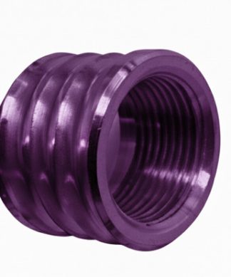 Thread Protector 1/2 x 28 (9mm & .357SIG) Knurled in Rose Gold - Conway Hunting Supply | Firearms, Ammo & Gear