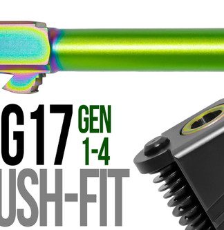 Fits Glock 26  9mm Match Threaded Barrel in Dark Earth - Conway Hunting Supply | Firearms, Ammo & Gear