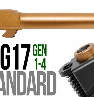 Fits Glock 19 9mm Flush Fit Barrel in Copper - Conway Hunting Supply | Firearms, Ammo & Gear