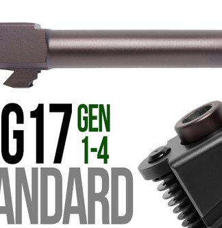 Fits Glock 17  9mm Match Barrel threaded in Plum - Conway Hunting Supply | Firearms, Ammo & Gear