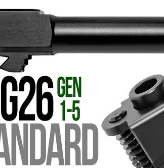 Fits Glock 19 New  9mm Match Barrel in Gold - Conway Hunting Supply | Firearms, Ammo & Gear