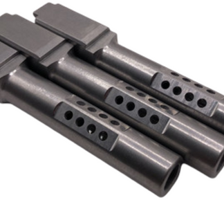 Fits Glock 19 9mm Morse Code Barrel in Naked Stainless - Conway Hunting Supply | Firearms, Ammo & Gear