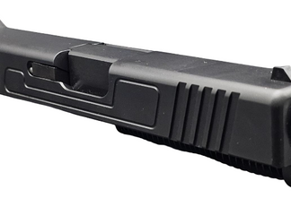 Slide Fits Glock 19 Gen3 Fully Assembled Tapered Nose Black Nitride Threaded - Conway Hunting Supply | Firearms, Ammo & Gear