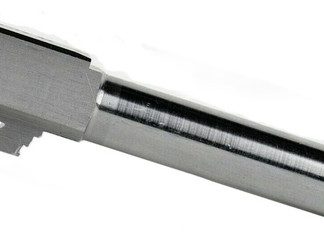Fits Glock 17 9mm Match Thick Spiral Fluted Barrel Threaded in Flat Gray - Conway Hunting Supply | Firearms, Ammo & Gear
