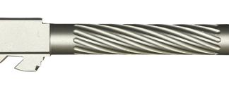 Fits Glock 19 9mm Match Diamond Weave Threaded Barrel in Gold - Conway Hunting Supply | Firearms, Ammo & Gear