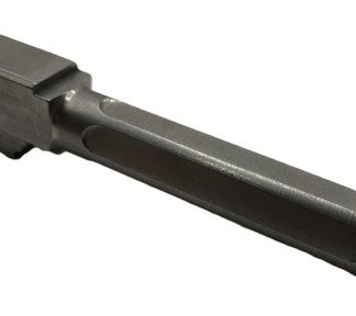 Fits Glock 19 9mm Match 5 Sided Flat Fluted Threaded Barrel in Naked Stainless Steel - Conway Hunting Supply | Firearms, Ammo & Gear